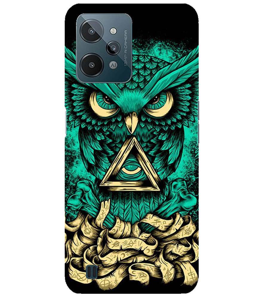 PS1301-Illuminati Owl Back Cover for Realme C31