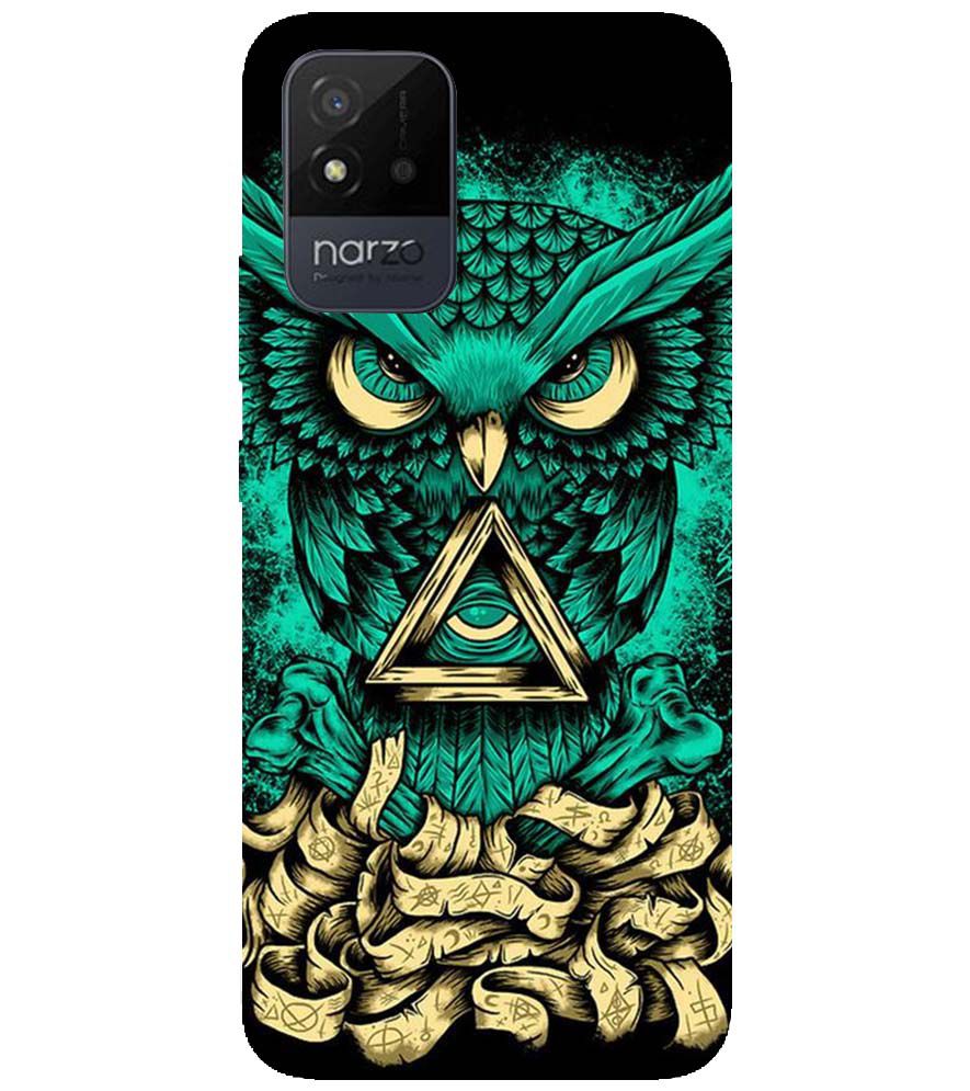 PS1301-Illuminati Owl Back Cover for Realme Narzo 50i