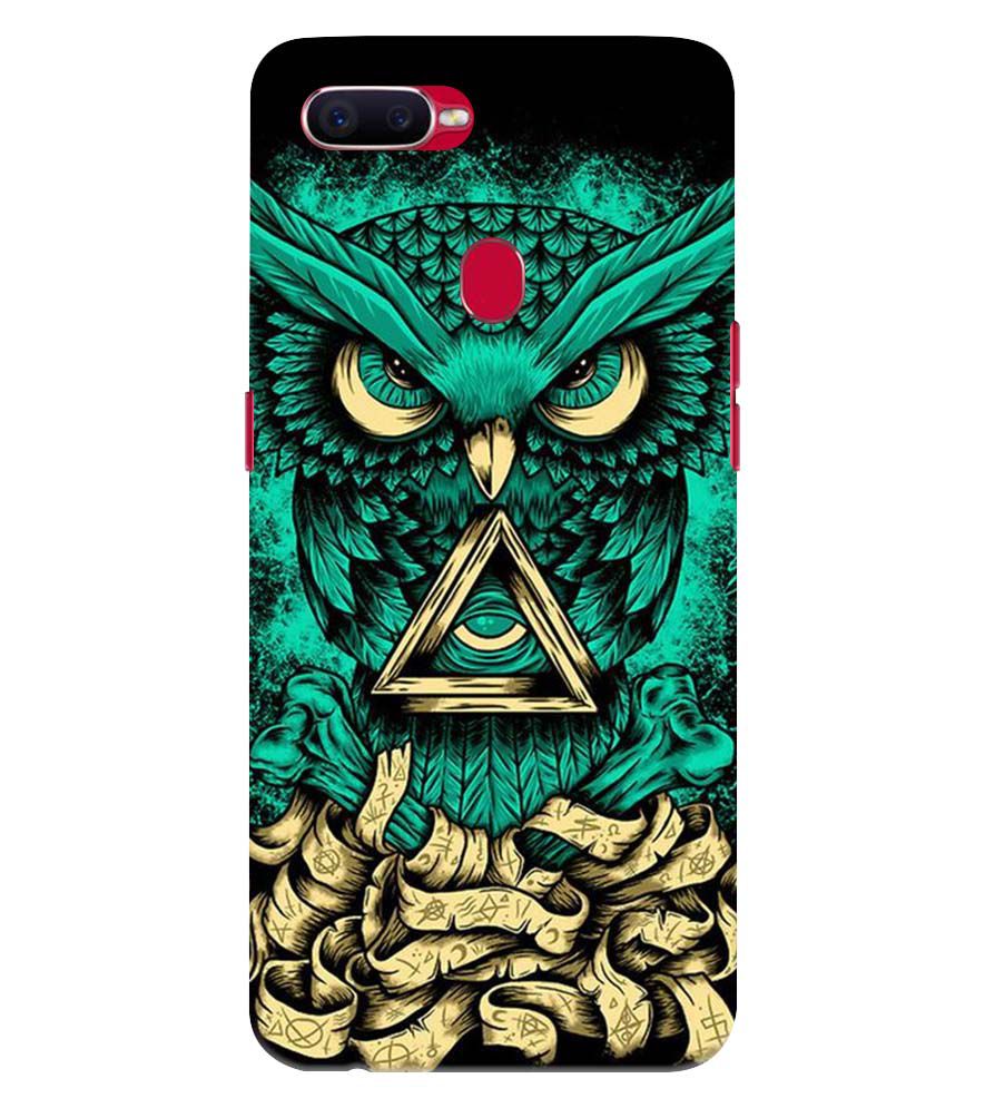 PS1301-Illuminati Owl Back Cover for Realme U1