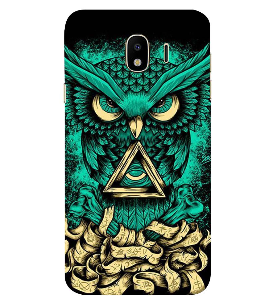 PS1301-Illuminati Owl Back Cover for Samsung Galaxy J4 (2018)