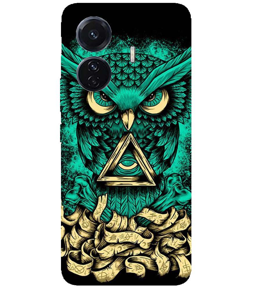 PS1301-Illuminati Owl Back Cover for vivo T1 Pro