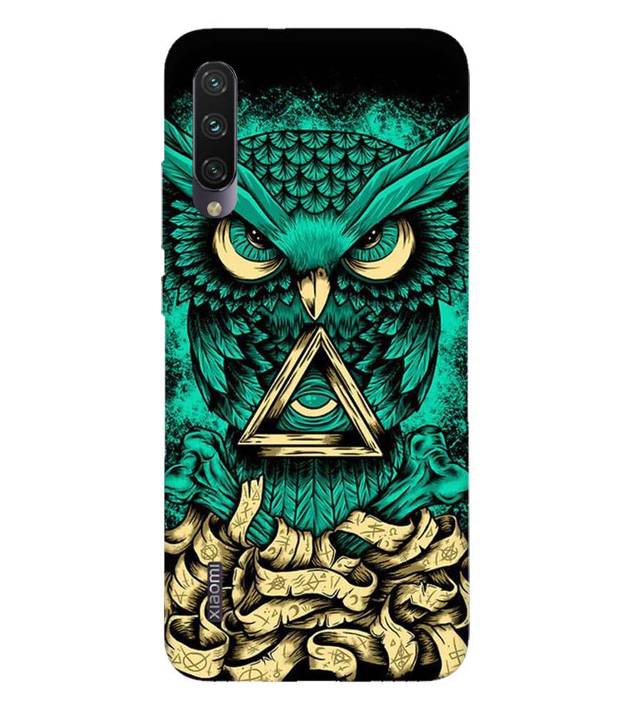 PS1301-Illuminati Owl Back Cover for Xiaomi Mi A3