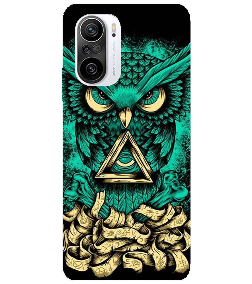 PS1301-Illuminati Owl Back Cover for Xiaomi Redmi K40