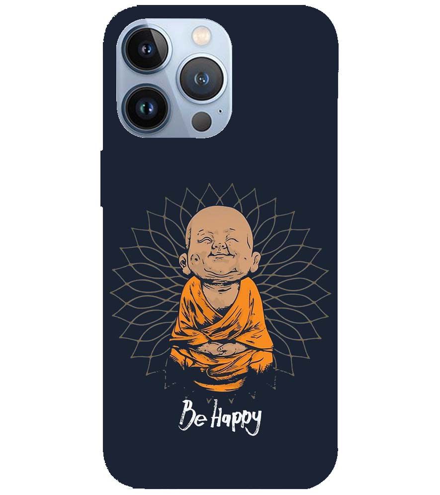 PS1302-Be Happy Back Cover for Apple iPhone 13 Pro