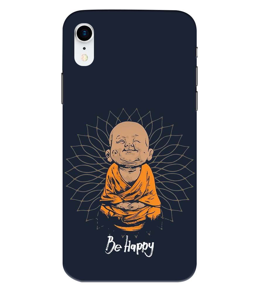 PS1302-Be Happy Back Cover for Apple iPhone XR