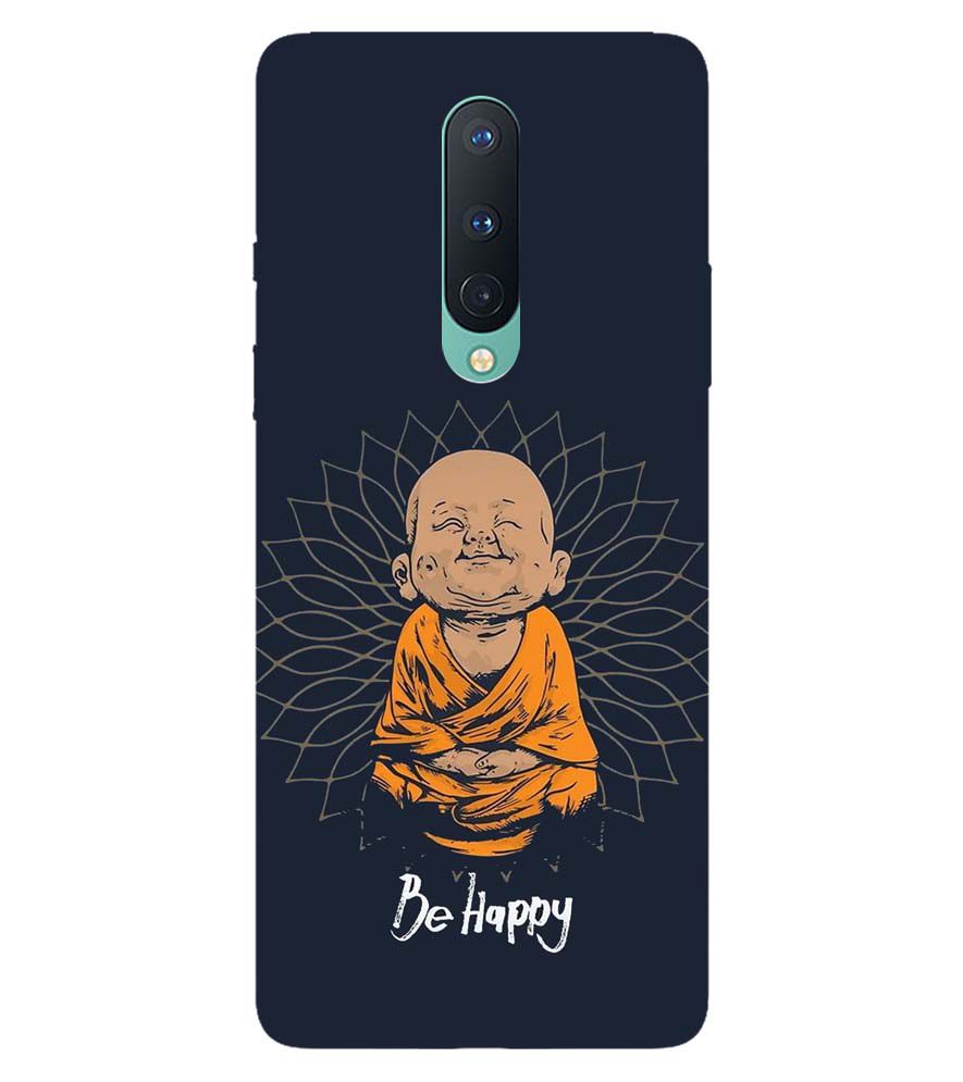 PS1302-Be Happy Back Cover for OnePlus 8