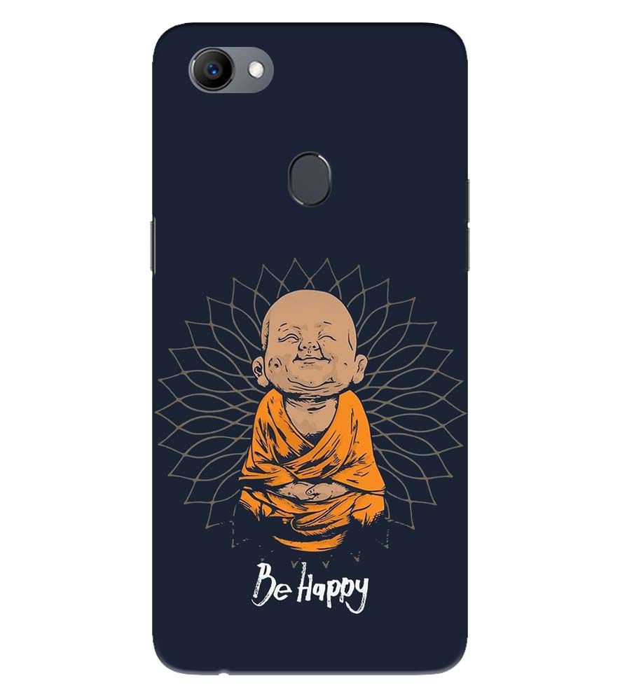 PS1302-Be Happy Back Cover for Oppo F5 Plus