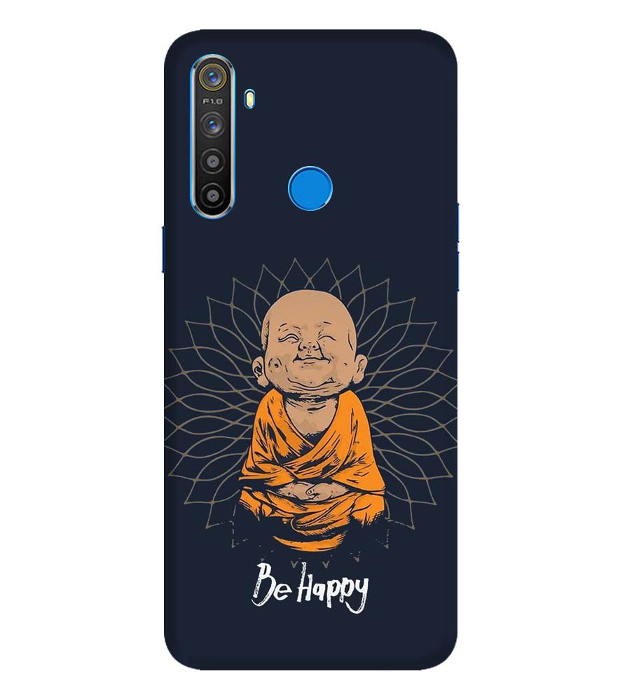 PS1302-Be Happy Back Cover for Realme 5i