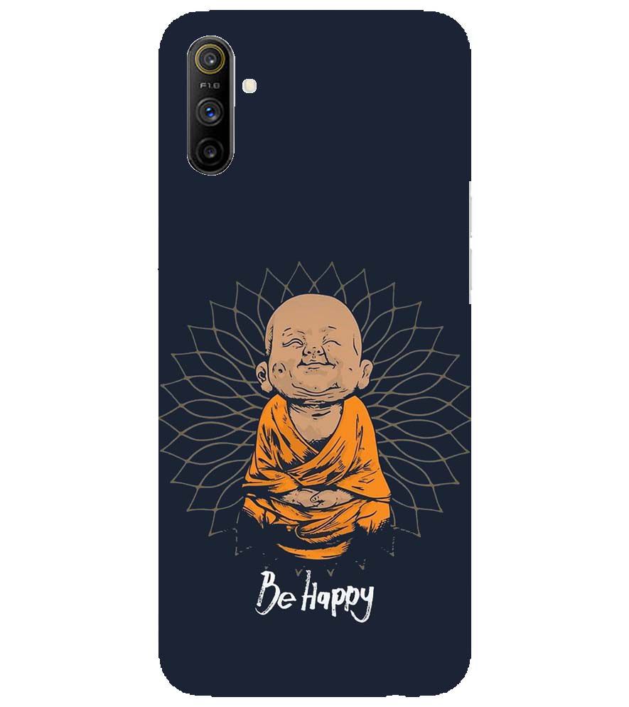 PS1302-Be Happy Back Cover for Realme Narzo 10A