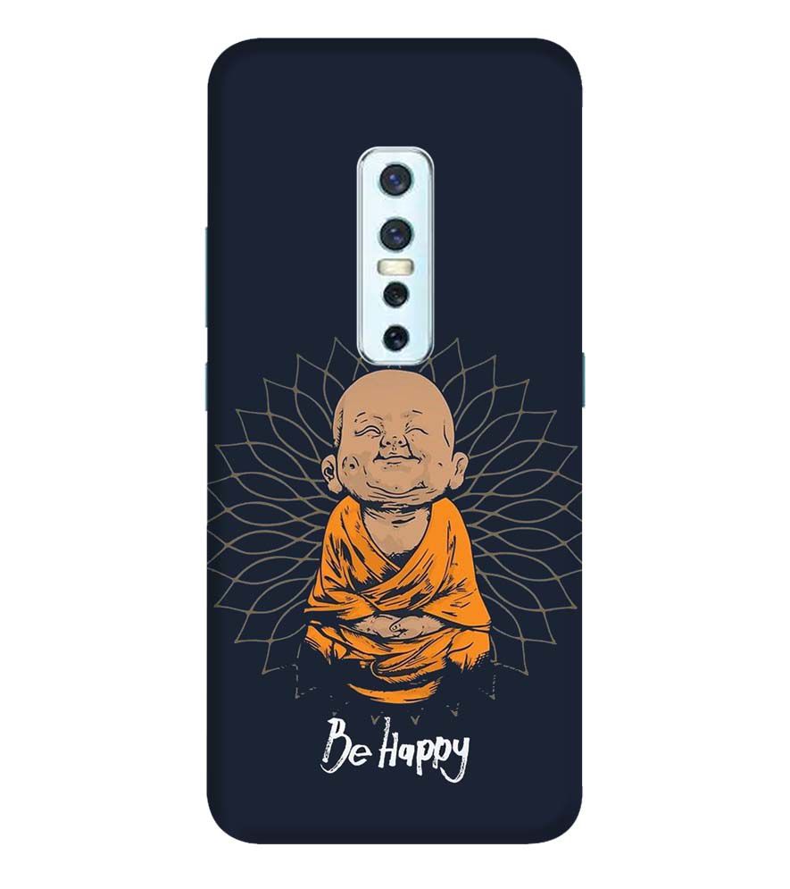 PS1302-Be Happy Back Cover for Vivo V17 Pro