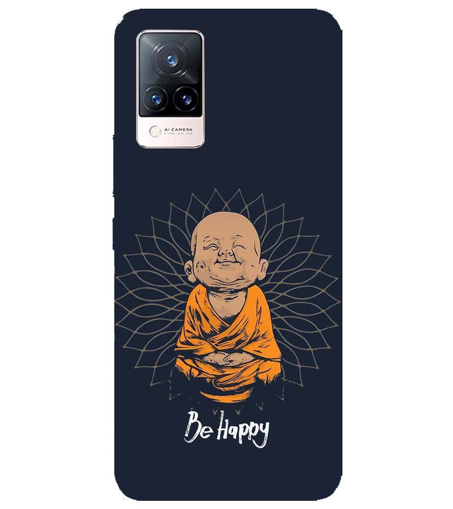 PS1302-Be Happy Back Cover for Vivo V21 5G