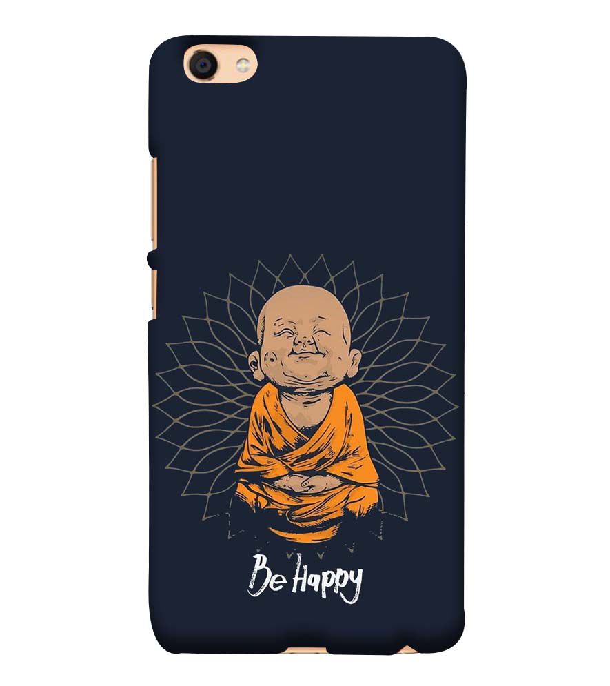 PS1302-Be Happy Back Cover for Vivo Y55L