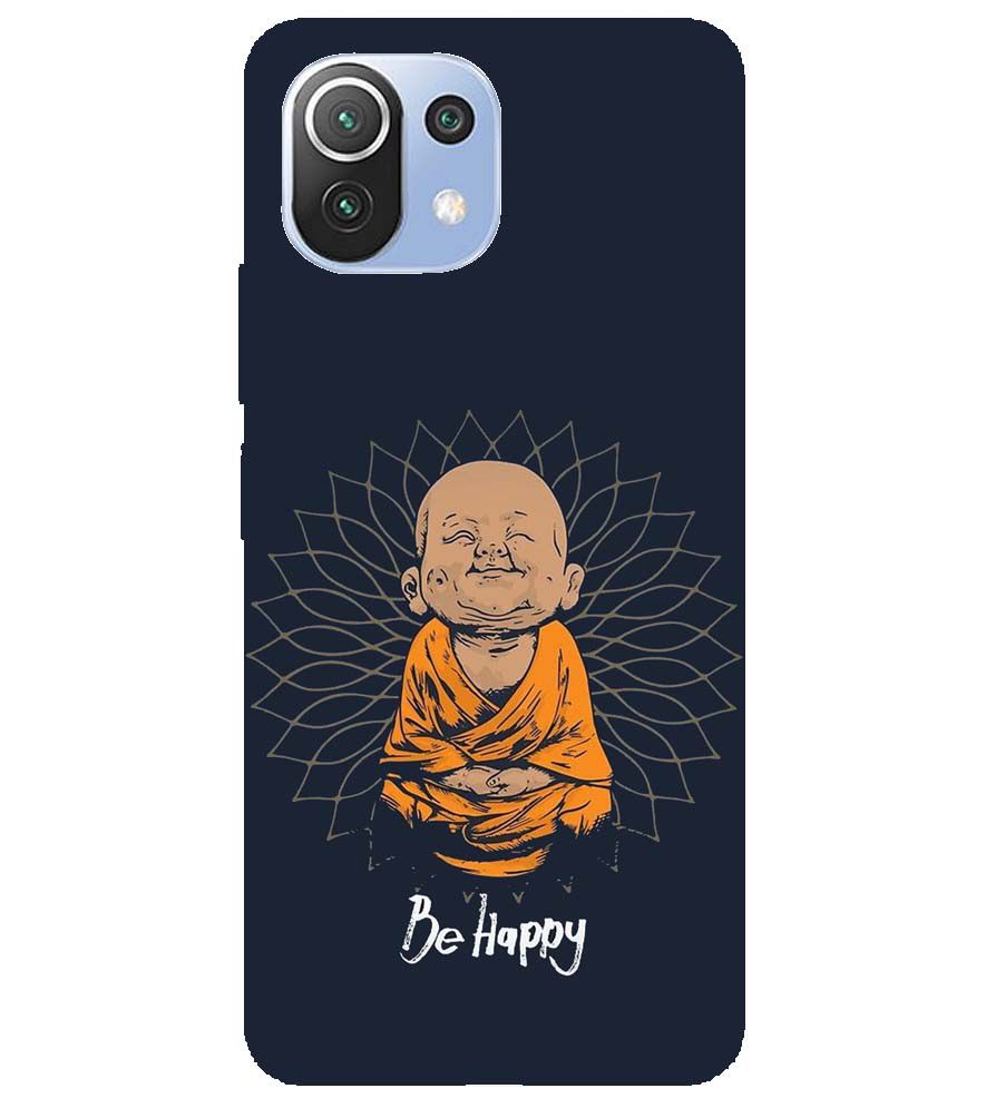 PS1302-Be Happy Back Cover for Xiaomi Mi 11 Lite