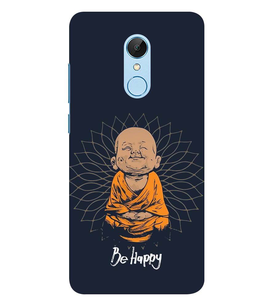 PS1302-Be Happy Back Cover for Xiaomi Redmi 5