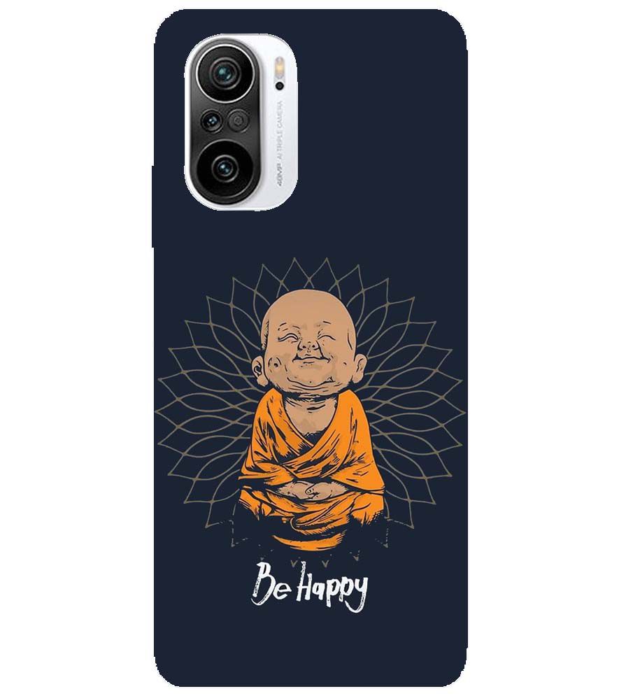 PS1302-Be Happy Back Cover for Xiaomi Redmi K40