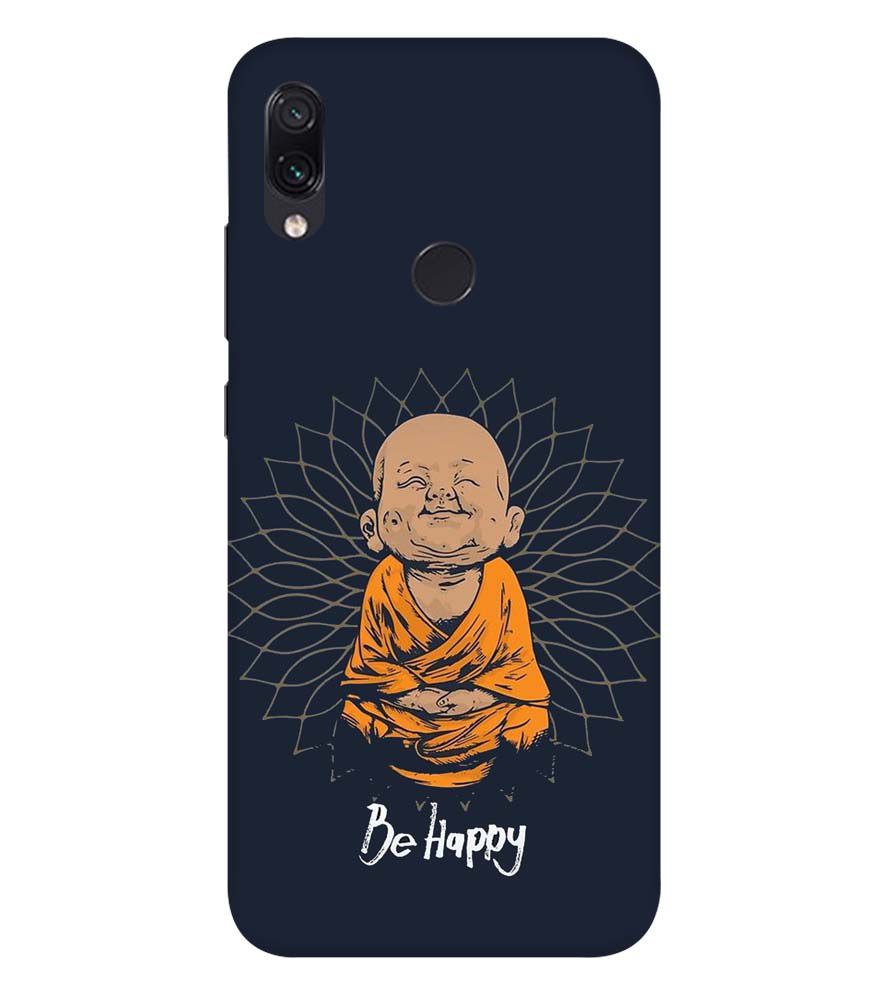 PS1302-Be Happy Back Cover for Xiaomi Redmi Note 7S