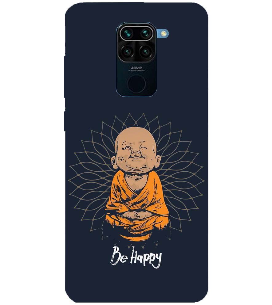 PS1302-Be Happy Back Cover for Xiaomi Redmi Note 9