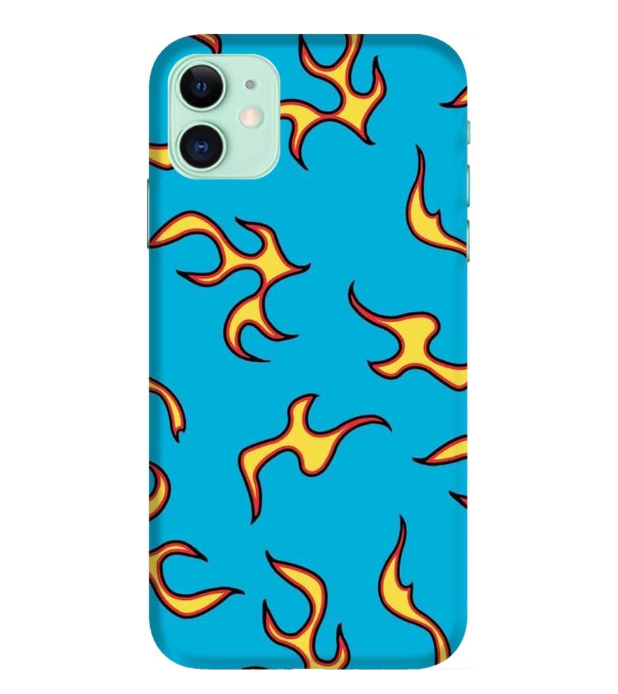 PS1303-Golf Wang Flame  Back Cover for Apple iPhone 11