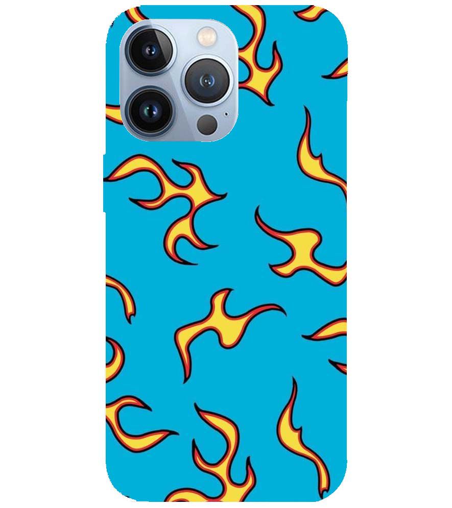 PS1303-Golf Wang Flame  Back Cover for Apple iPhone 13 Pro