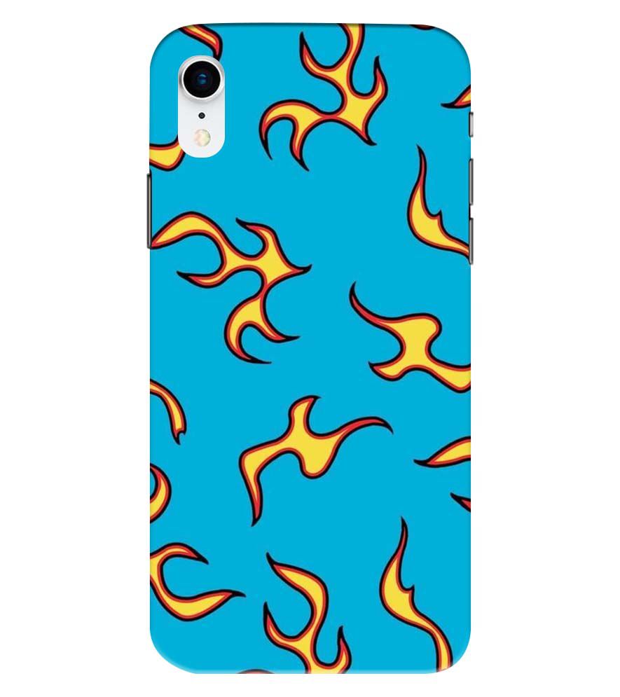 PS1303-Golf Wang Flame  Back Cover for Apple iPhone XR