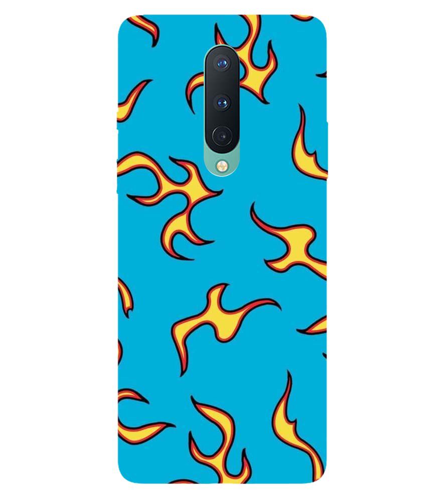 PS1303-Golf Wang Flame  Back Cover for OnePlus 8