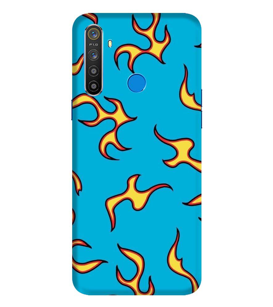 PS1303-Golf Wang Flame  Back Cover for Realme 5