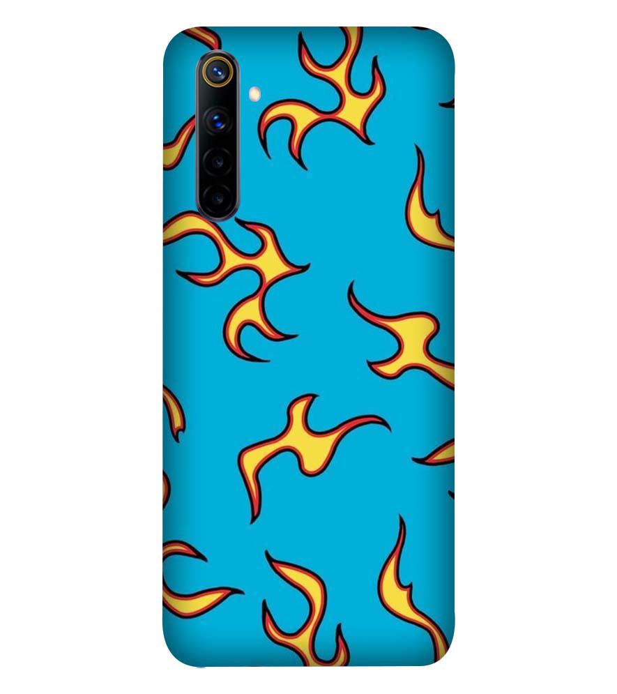 PS1303-Golf Wang Flame  Back Cover for Realme 6i