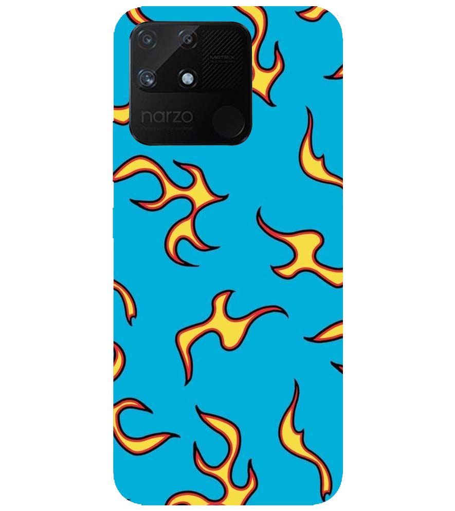 PS1303-Golf Wang Flame  Back Cover for Realme Narzo 50A