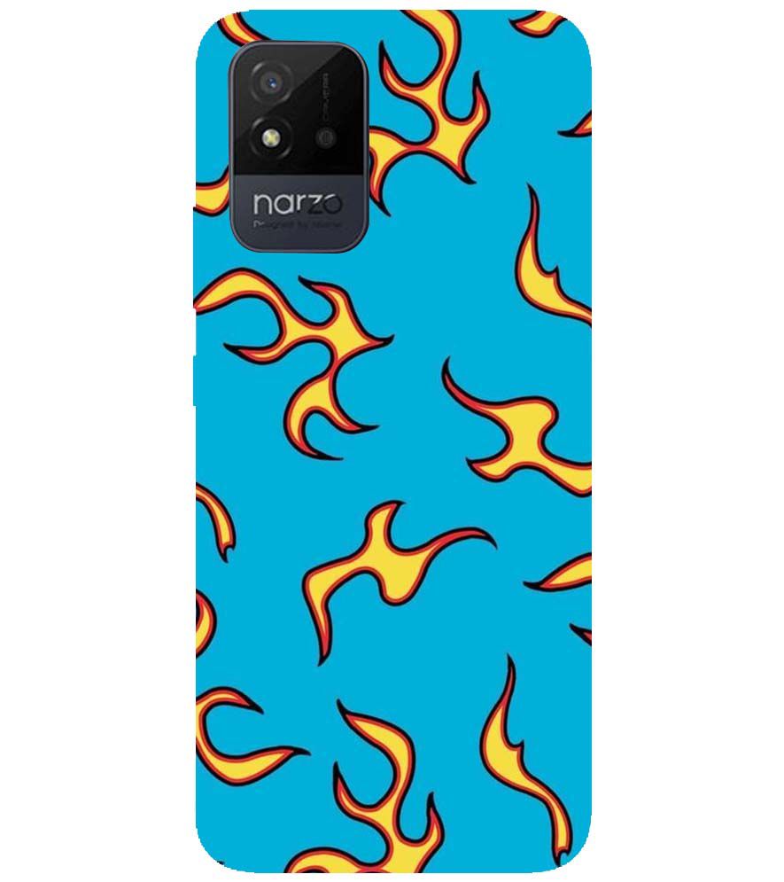 PS1303-Golf Wang Flame  Back Cover for Realme Narzo 50i