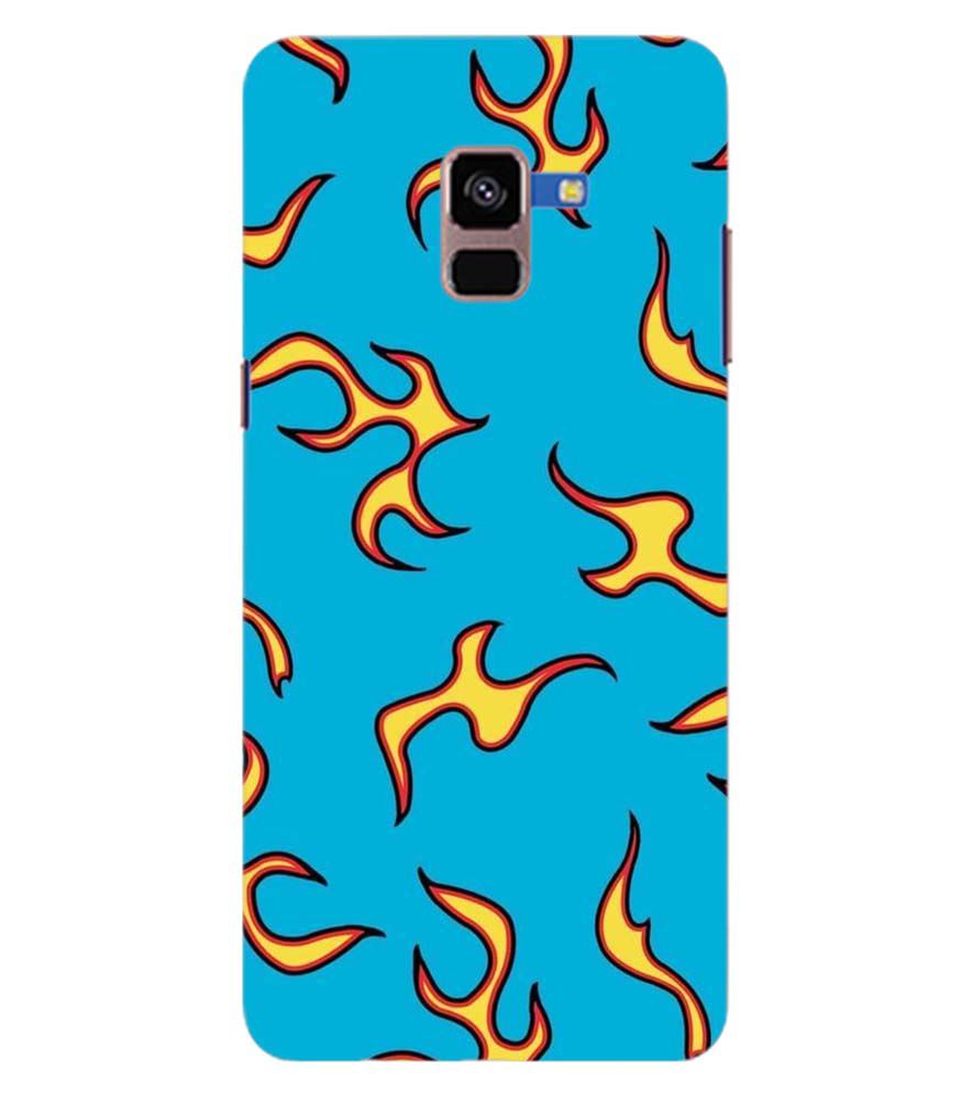 PS1303-Golf Wang Flame  Back Cover for Samsung Galaxy A8 Plus