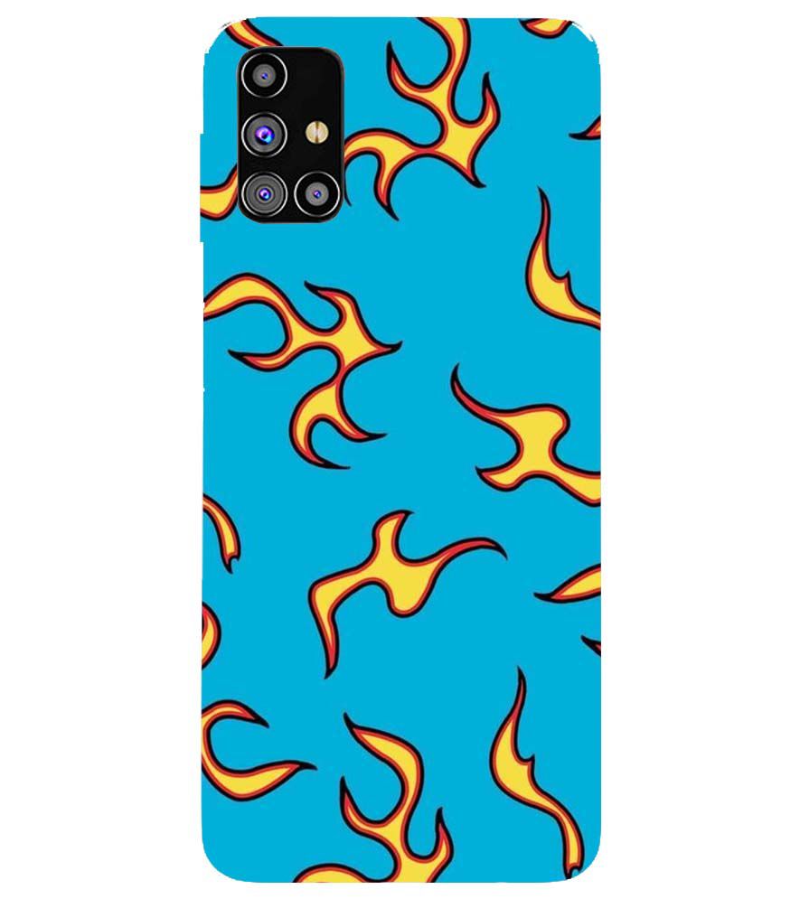 PS1303-Golf Wang Flame  Back Cover for Samsung Galaxy M31s