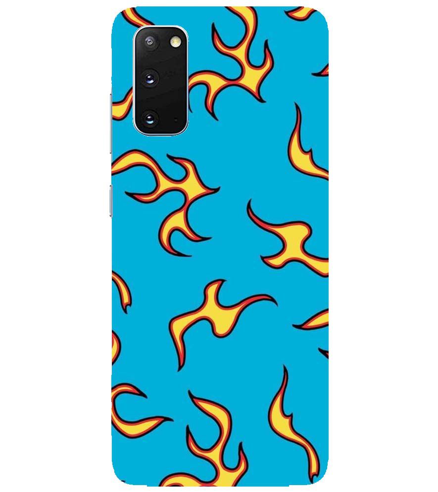 PS1303-Golf Wang Flame  Back Cover for Samsung Galaxy S20 5G