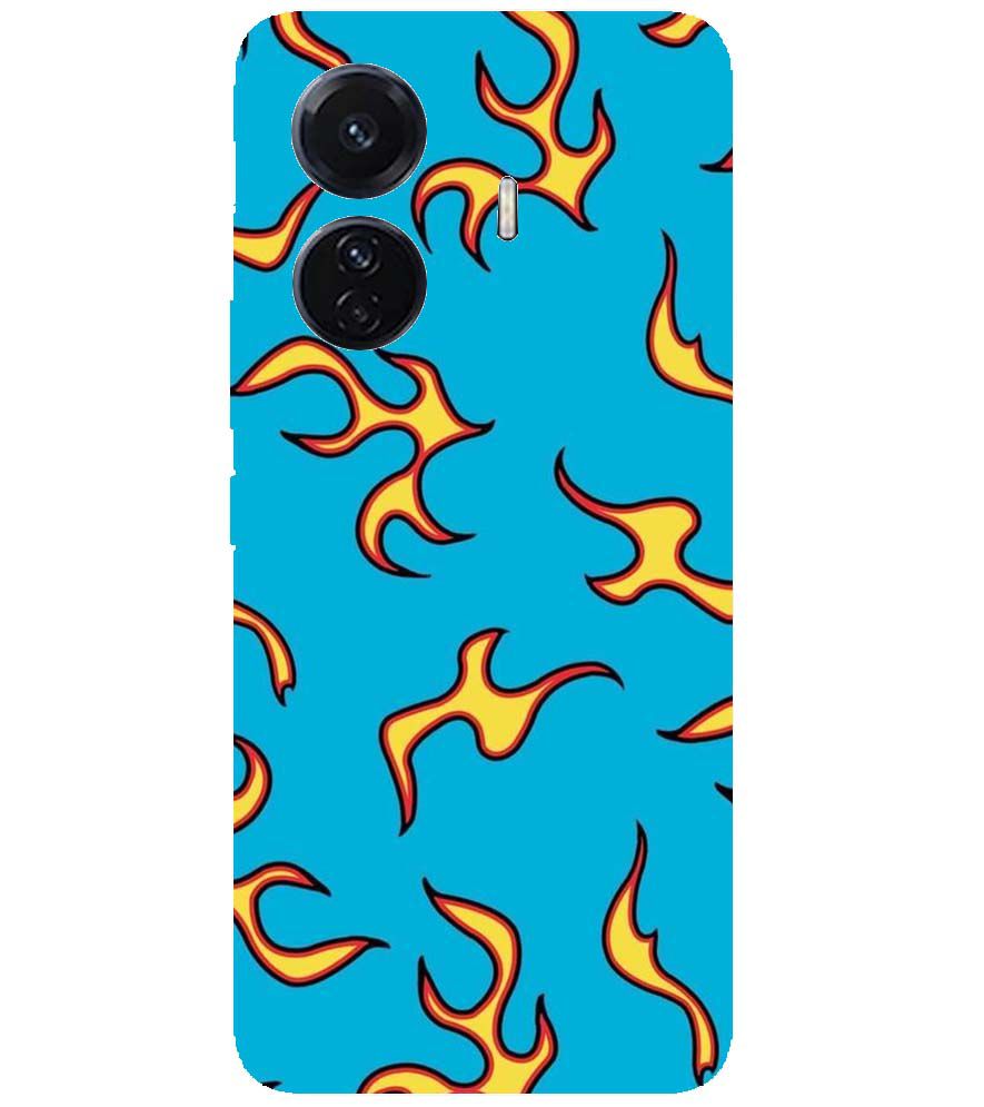 PS1303-Golf Wang Flame  Back Cover for vivo T1 Pro