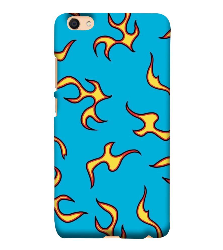 PS1303-Golf Wang Flame  Back Cover for Vivo Y55L