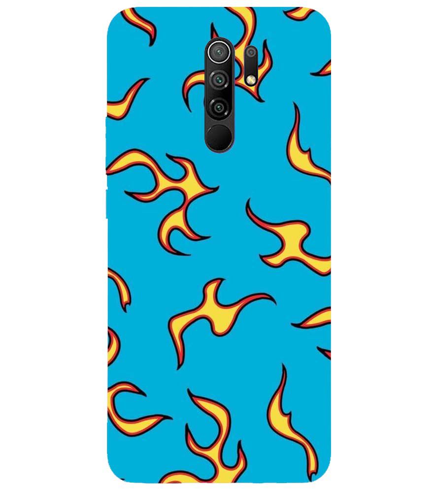 PS1303-Golf Wang Flame  Back Cover for Xiaomi Redmi 9 Prime