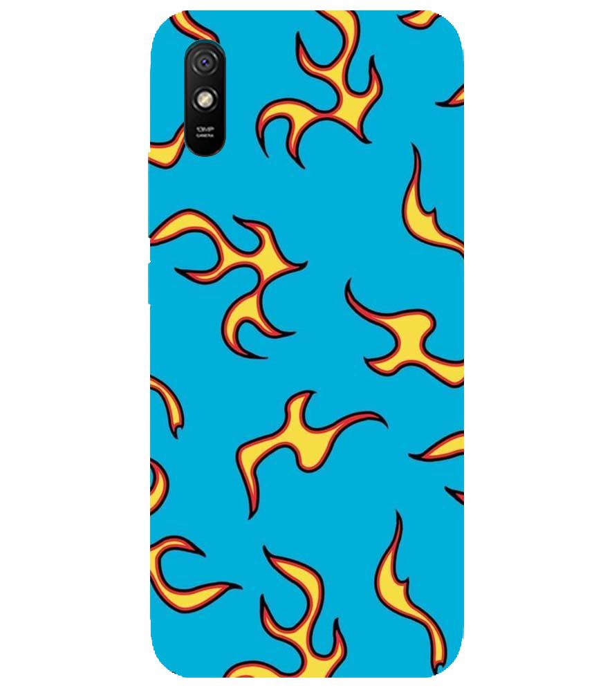 PS1303-Golf Wang Flame  Back Cover for Xiaomi Redmi 9i