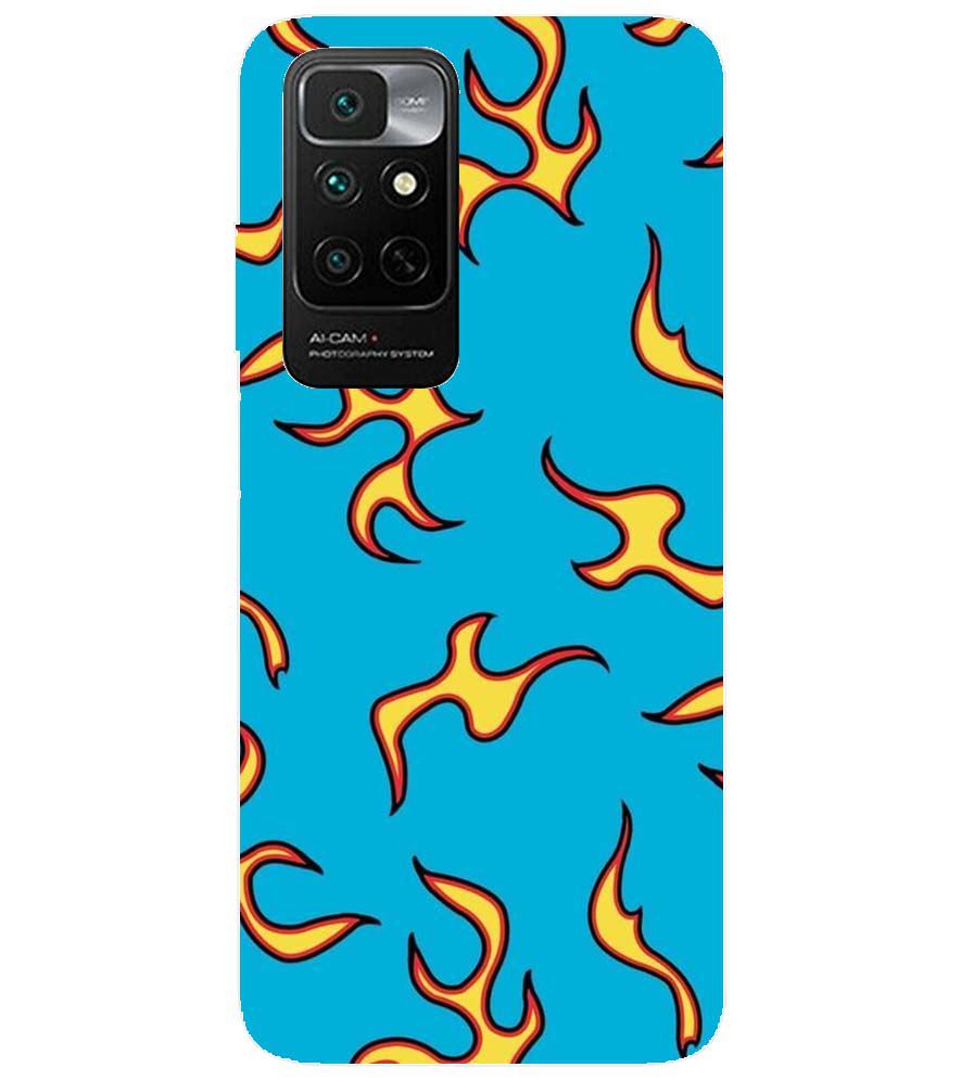 PS1303-Golf Wang Flame  Back Cover for Xiaomi Redmi Note 11 4G