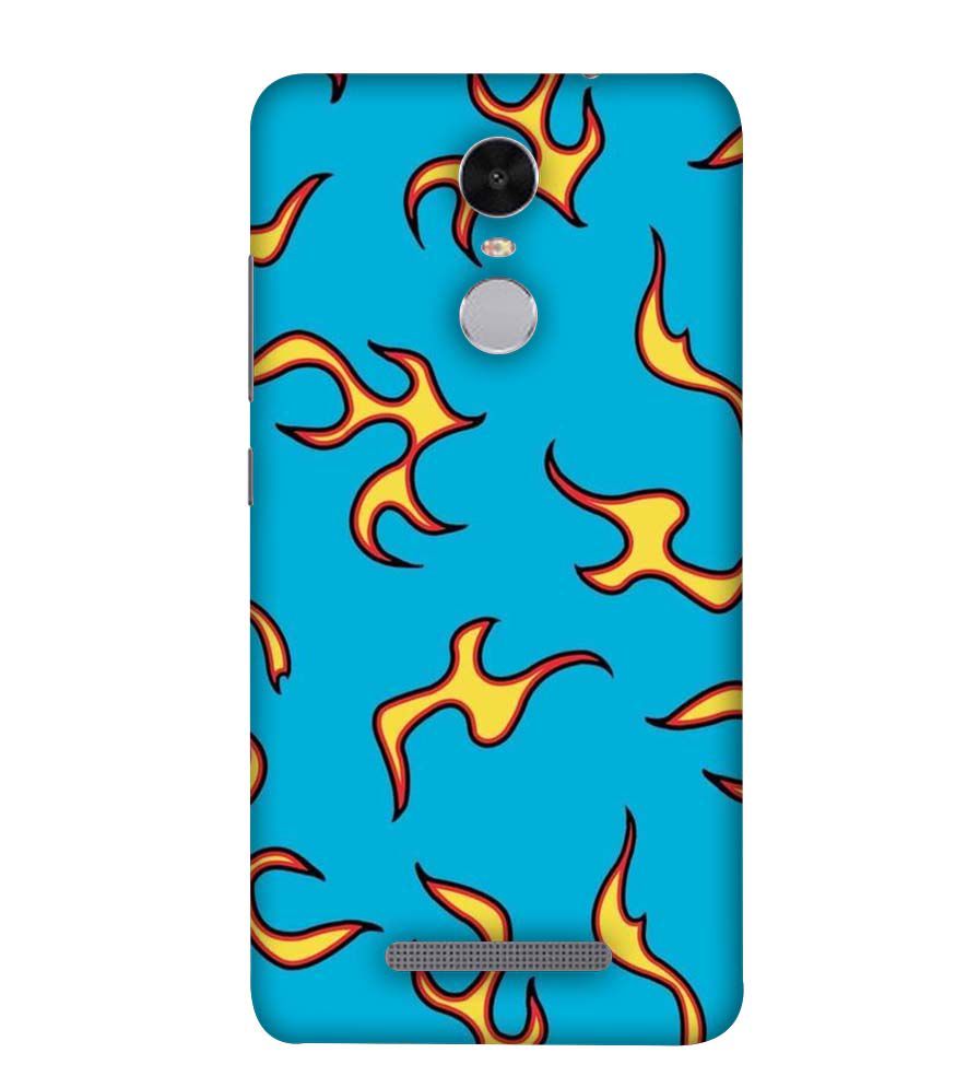 PS1303-Golf Wang Flame  Back Cover for Xiaomi Redmi Note 4