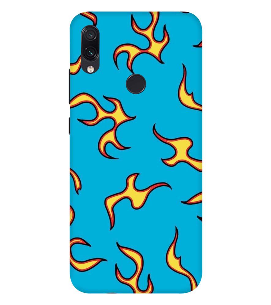 PS1303-Golf Wang Flame  Back Cover for Xiaomi Redmi Note 7S