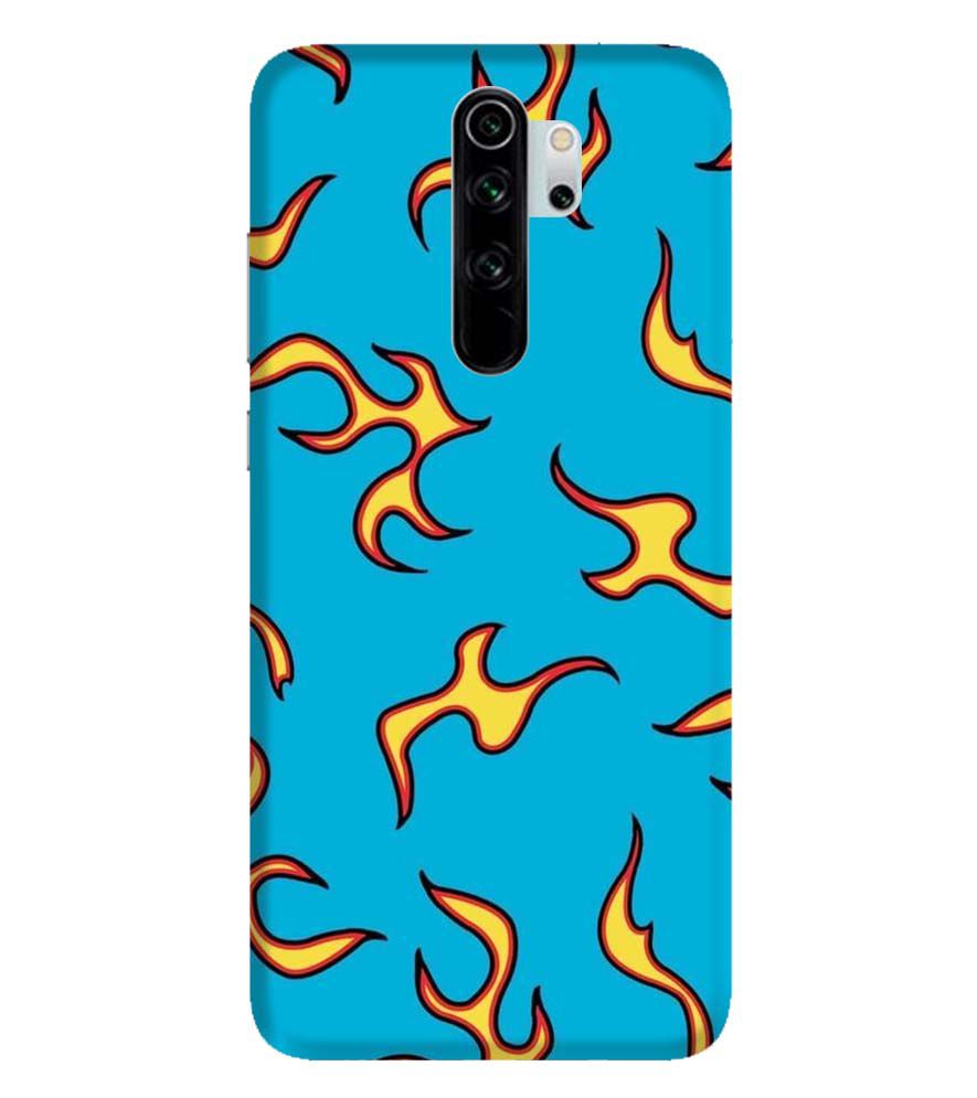 PS1303-Golf Wang Flame  Back Cover for Xiaomi Redmi Note 8 Pro