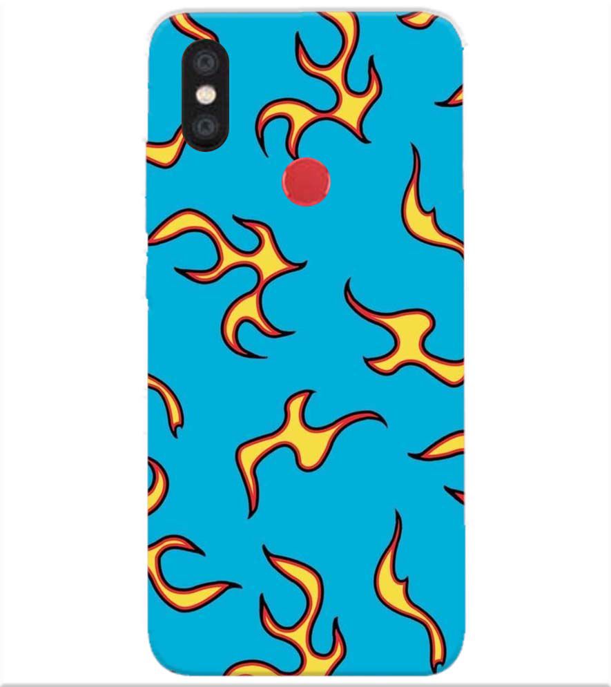 PS1303-Golf Wang Flame  Back Cover for Xiaomi Redmi Y2