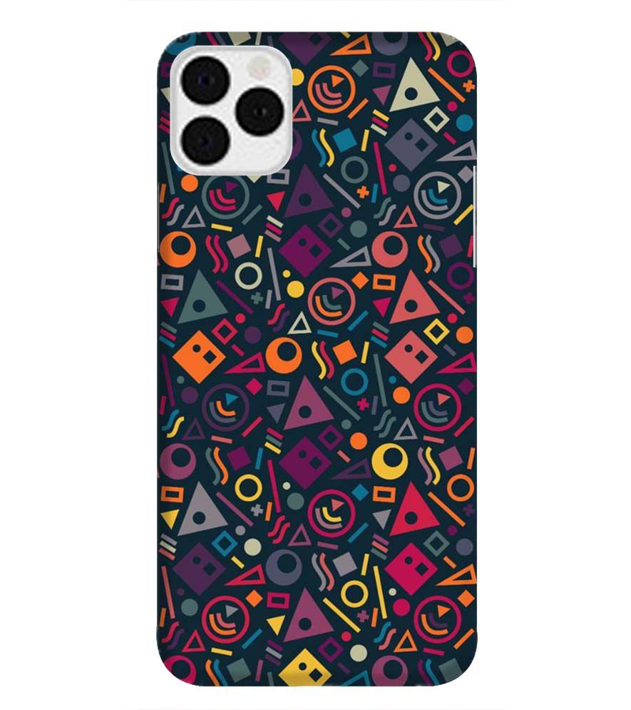 PS1304-Abstract Pattern Back Cover for Apple iPhone 11 Pro