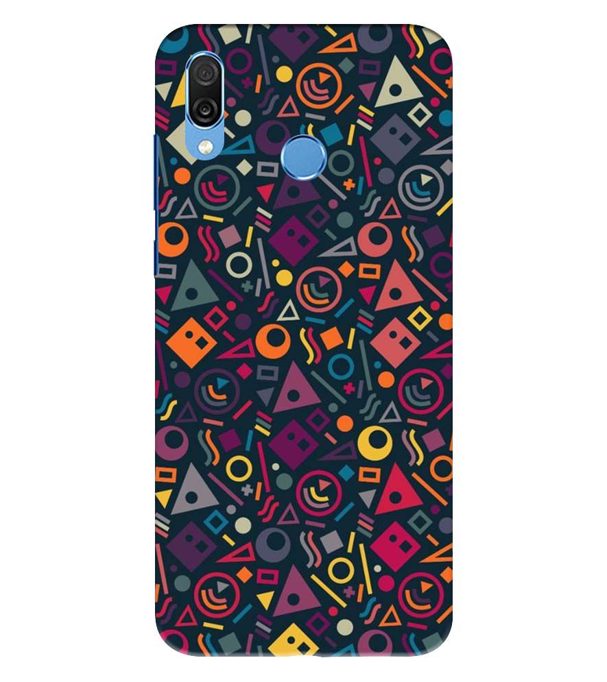 PS1304-Abstract Pattern Back Cover for Huawei Honor Play