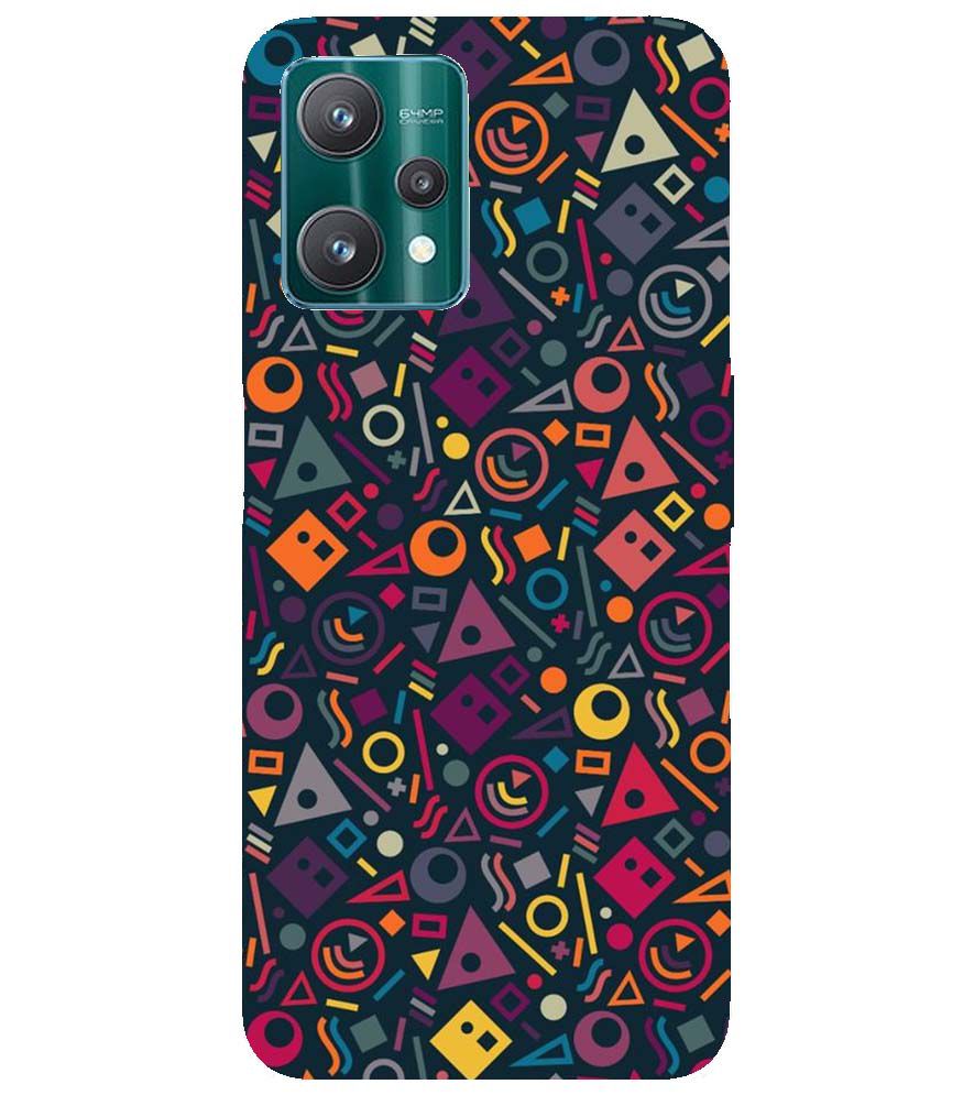 PS1304-Abstract Pattern Back Cover for Realme 9 Pro