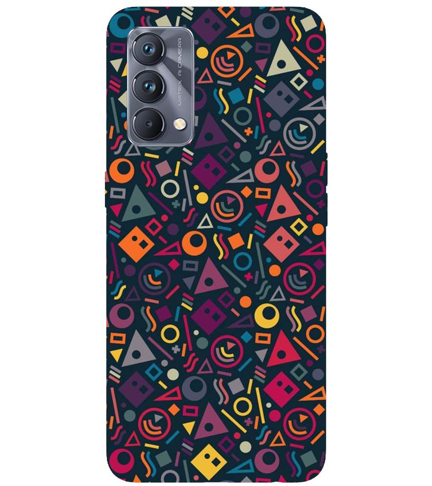 PS1304-Abstract Pattern Back Cover for Realme GT Master