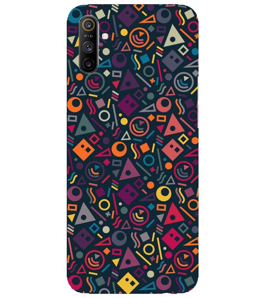 PS1304-Abstract Pattern Back Cover for Realme Narzo 10A