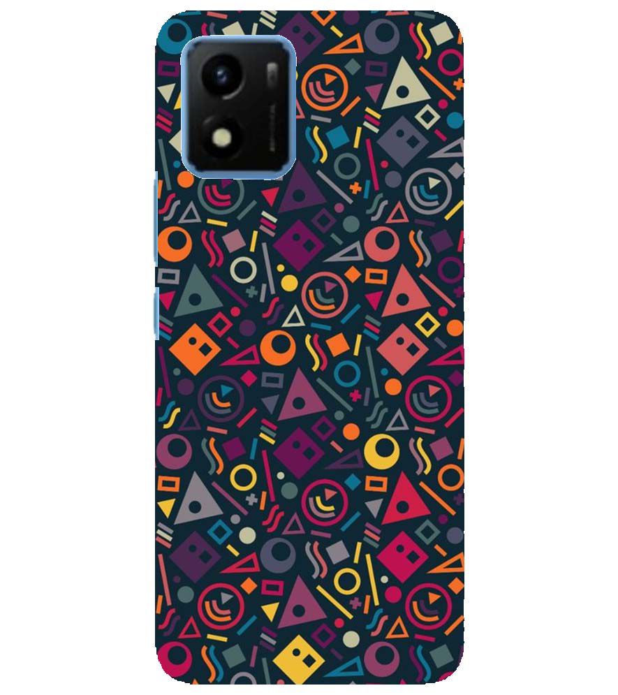 PS1304-Abstract Pattern Back Cover for vivo Y01