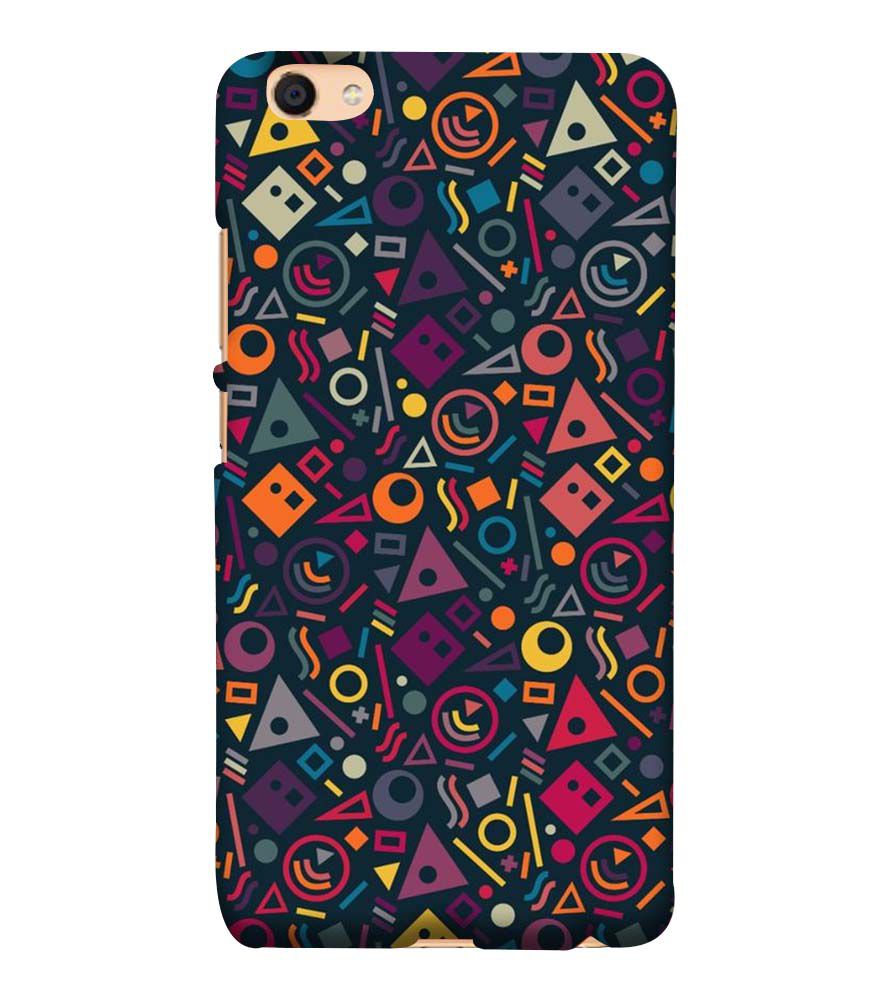 PS1304-Abstract Pattern Back Cover for Vivo Y55L