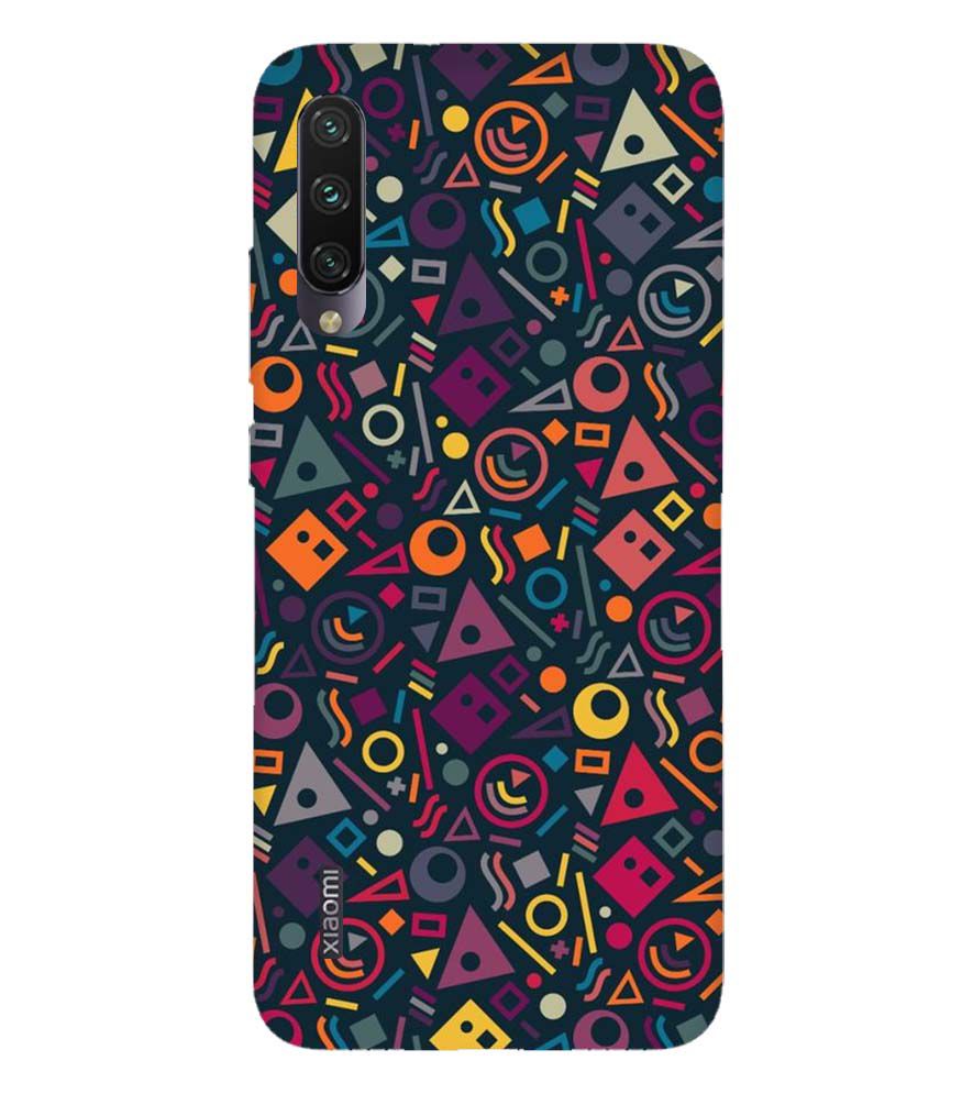 PS1304-Abstract Pattern Back Cover for Xiaomi Mi A3