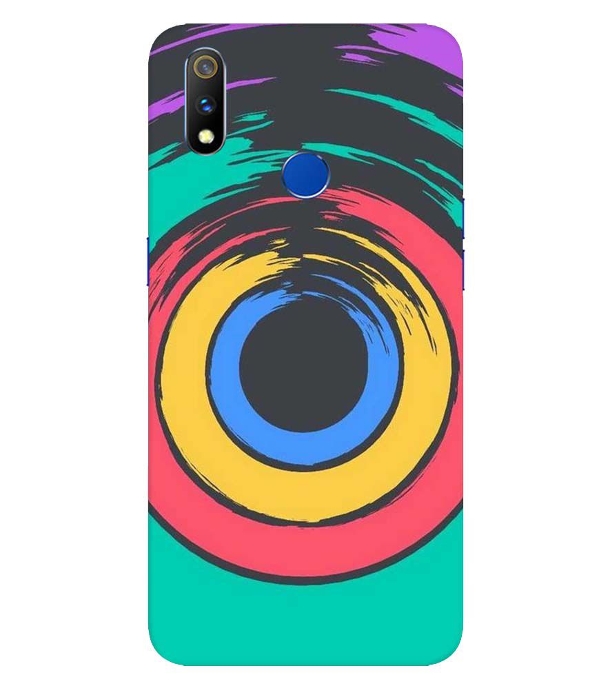 PS1305-Insomniac Eye Back Cover for  Realme X Lite